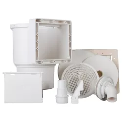 Skimmer para piscina Gre color Blanco