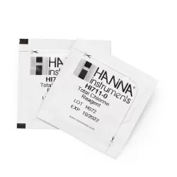 Reactivo en polvo cloro total 25 test