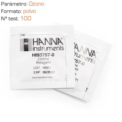 Reactivo polvo Hanna para Ozono 100 test