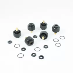 Tuerca Electrodos cobre y plata