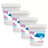 Cloro rápido granulado CTX 200/GR en 5 kg - Pack de 4 envases