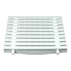 Rejilla para rebosadero piscina por placas 22/245 mm.