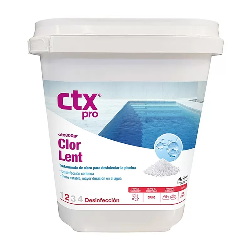 Cloro lento granulado CTX 300/GR en 5 kg
