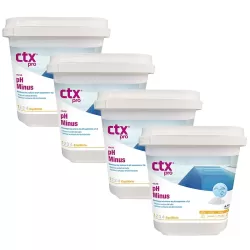 Minorador de pH CTX 10 en 5 kg - Pack de 4 envases