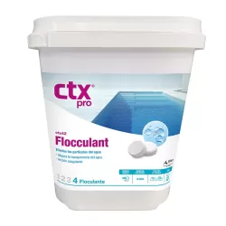 Floculante tabletas CTX 42 en 5 kg.