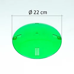 Lentes para focos empotrados de piscinas verde