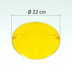 Lentes para focos empotrados de piscinas amarilla