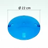 Lentes para focos empotrado de piscinas azul