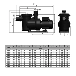 Bomba Alaska plus 1 CV 230 V Mono