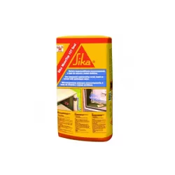 Sika monotop 107 en 25 kg. gris