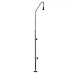 Ducha piscina Astral con 1 rociador y 1 grifo lavapies