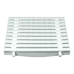 Rejilla para rebosadero piscina por placas 22/295 mm.