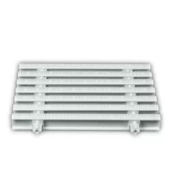 Rejilla para rebosadero piscina 22/245 mm. uni