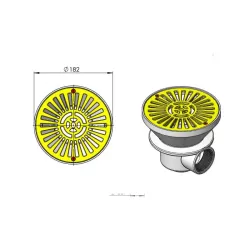 Sumidero redondo 2" AstralPool