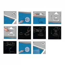 Lámpara PAR56 foco piscina 