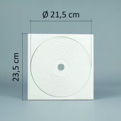 Tapa Circular con Aro para Regulador de Nivel