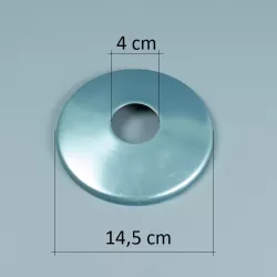 Tapeta embellecedora ducha Ø 43