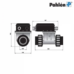 Calentador electrico Pahlen para spas 1,5  LKW