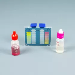 Estuche Comprobador de cloro bromo y ph