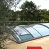 Cubierta baja semi-corredera para piscina  modelo 6 de 8 x 4