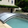 Cubierta baja semi-corredera para piscina  modelo 6 de 8 x 4