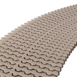 Rejilla para rebosadero piscina color Marfil 35/245 mm.