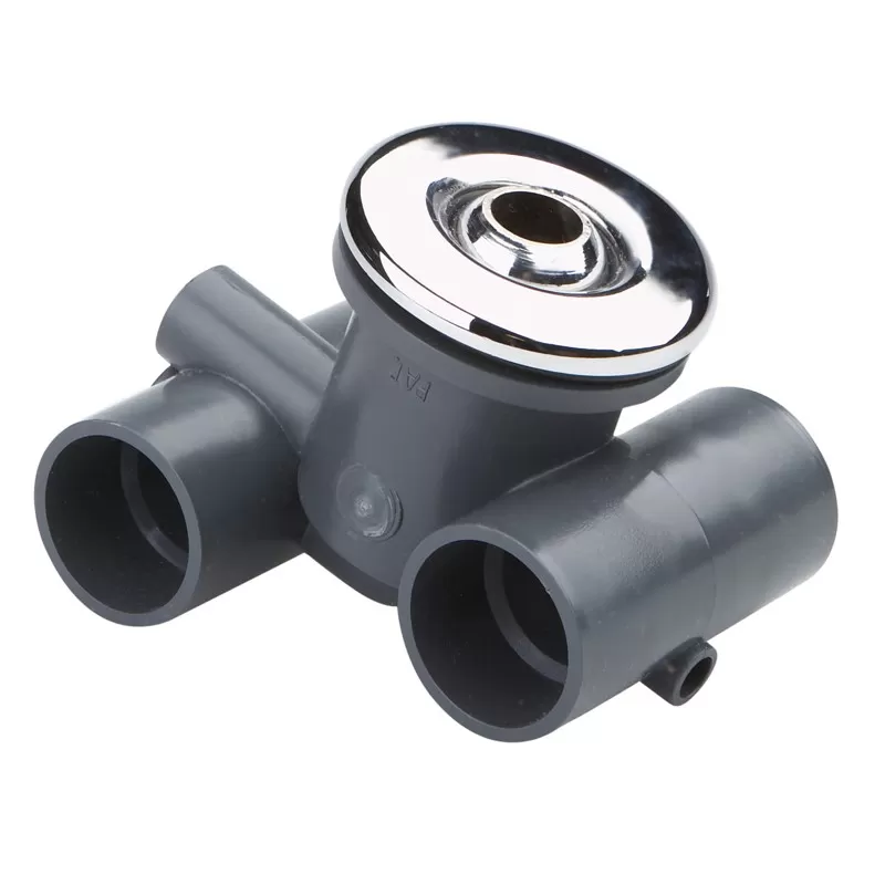 Jet 1 1/4" con dispositivo de retorno cromado minispas