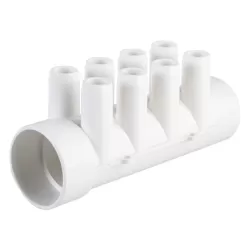 Colector de agua de 8 salidas