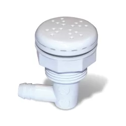 Boquilla soplante salida lateral 3/8" ABS blanco