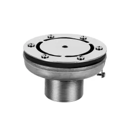 Boquilla Impulsión Regulable de Fondo Inox AISI-316 rosca ext.