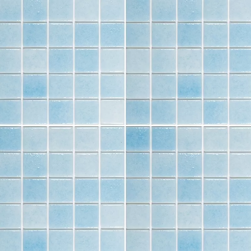 Gresite antideslizante Clase 3 azul celeste niebla modelo ARAL