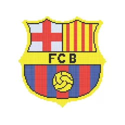 Escudo gresite Barcelona