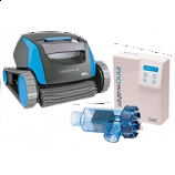 Clorador salino + packs de limpeza de piscinas