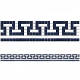 Gresite swimming pool border