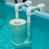 Skimmer para piscina desmontable