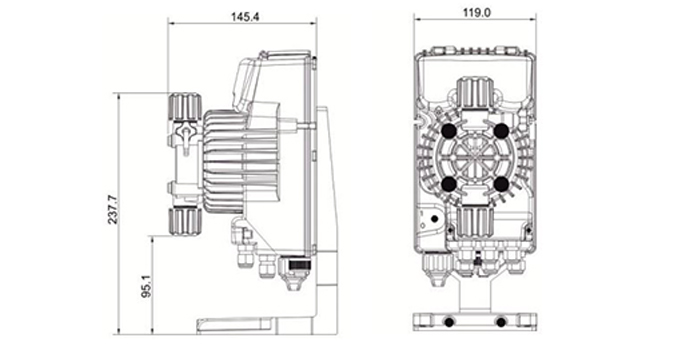 O clorador de sal desinfecta automática e eficazmente a água da piscina sem necessidade de produtos químicos.