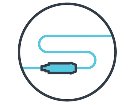 El robot Carrera 35 incorpora un sistema antienrollamiento de cable. El sistema swivel es un pivote giratorio en un tramo del cable que evita que el cable se enrolle por el movimiento del limpiafondos por la piscina.