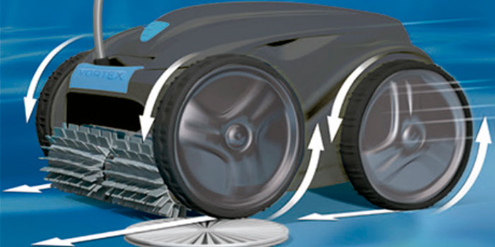 Este robot limpiafondos Zodiac es perfecto para el mantenimiento piscinas enterradas privadas de hasta 12 x 6 m; podrás utilizarlo independientemente de la forma de tu piscina gracias a su diseño excepcional que permite la limpieza de piscinas rectangulares, ovaladas, piscinas redondas y formas libres. Para fondo plano, pendiente suave, pendiente compuesta, punta de diamante