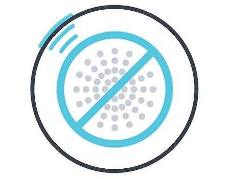 Com a tecnologia MyDolphin da aplicação Bluetooth, é possível navegar manualmente no robot e visualizar informações.